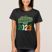 St Patrick's Day Parade 2023 Irish Flag Shamrock L Tシャツ (正面)