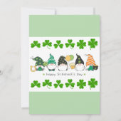 St. Patrick's Day Party flat invitation (裏面)