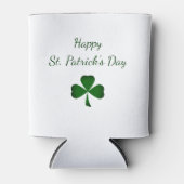 St. Patrick's Day Party Irish Green Shamrock 缶クーラー (正面)