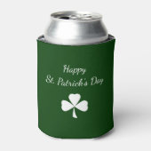 St. Patrick's Day Party Irish Shamrock Green 缶クーラー (缶正面)