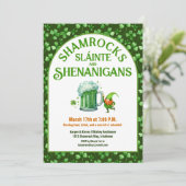 St. Patrick's Day Party Shamrocks Shenanigans 招待状 (スタンド正面)
