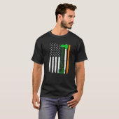 St Patrick's Day Patriotic Woodworking Irish Ameri Tシャツ (正面フル)