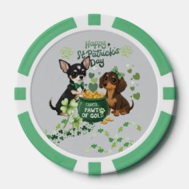 St Patricks day "pawt of gold "Poker Chip ポーカーチップ