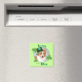 St. Patrick's Day Pembroke Welsh Corgi マグネット (インサイチュ (食洗機))
