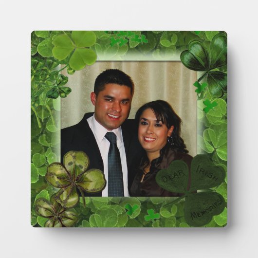 St. Patrick's Day Photo フォトプラーク (正面)