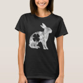 St Patrick's Day Rabbit Bunny Irish Green Shamrock Tシャツ (正面)