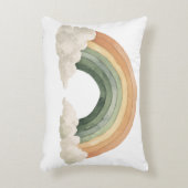 St Patrick's Day Rainbow アクセントクッション (正面(垂直))