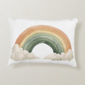 St Patrick's Day Rainbow アクセントクッション (裏面)