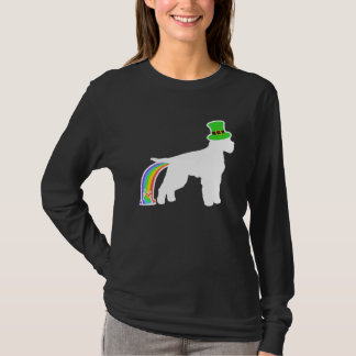 St Patrick's Day Rainbow Dog  Lagotto Romagnolo Tシャツ