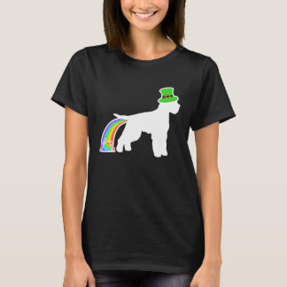 St Patrick's Day Rainbow Dog  Lagotto Romagnolo Tシャツ
