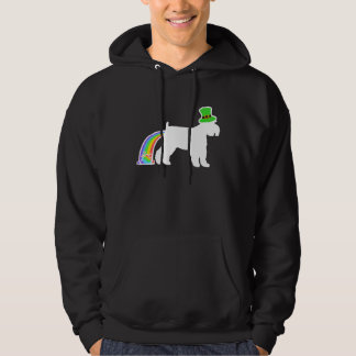 St Patrick's Day Rainbow Dog  Schnauzer パーカ