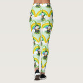 St Patricks Day Rainbow Leprechaun Lucky Charms レギンス (裏面)
