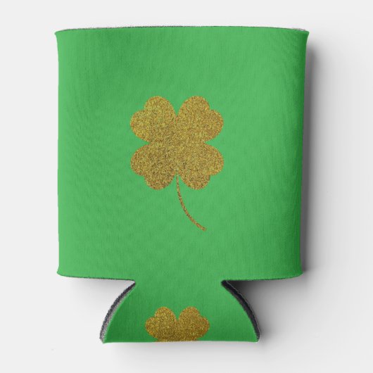 St. Patrick's Day Shamrock 缶クーラー (正面)