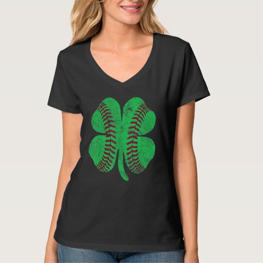 St Patricks Day Shamrock Baseball Saint Paddy's Ki Tシャツ (正面)