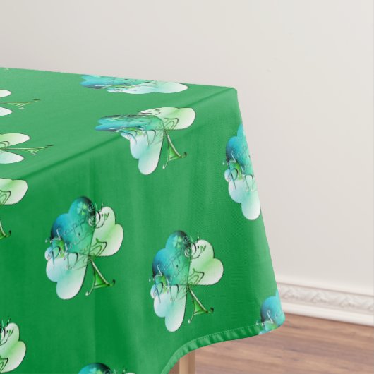 St. Patrick's Day Shamrock Tablecloth テーブルクロス (インサイチュ)