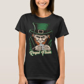 St Patricks Day Shenanigans shamrock poker leprech Tシャツ (正面)