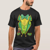 St Patricks Day Shirt Irish Tuxedo Childs Leprecha Tシャツ (正面)