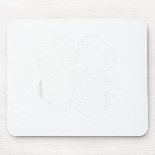 St Patricks Day Shirt With Shamrock Be Irish On Pa マウスパッド (正面)