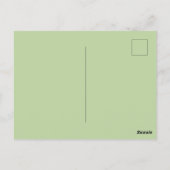 St. Patrick's Day Smashed Spud Funny Greeting Card ポストカード (裏面)