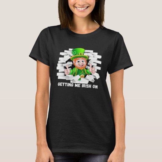 St Patricks Day St Pattys Pixie Gnome Elfin Fay S Tシャツ (正面)