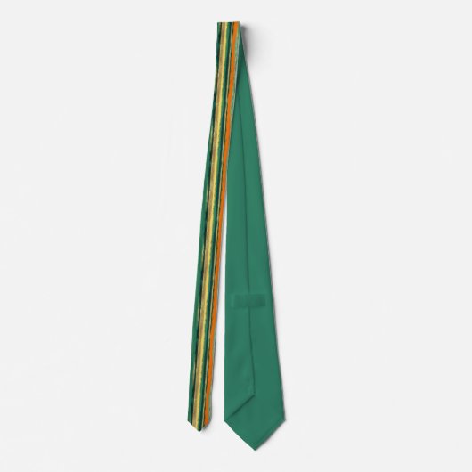 St. Patrick's Day Striped Custom Necktie ネクタイ (裏面)