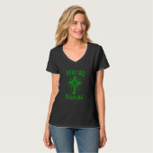 St Patricks Day T-Shirt Irish Veritas Aequitas For Tシャツ (正面フル)