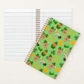 St. Patrick's Day Teddy Bear ノートブック (内側)