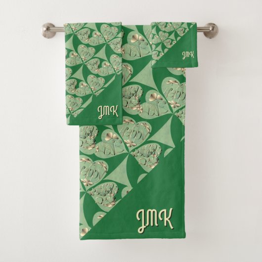 "St. Patrick's Day" Towel バスタオルセット (インサイチュ)
