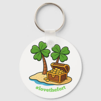 St. Patrick's Day Tropical Island Keychain キーホルダー