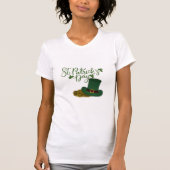 St. Patrick's Day Women’s Slim Fit T-Shirt Tシャツ (正面)