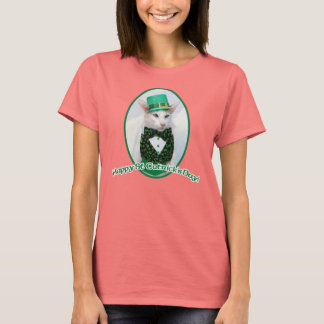 St patricks dayTシャツバイスケジックスマキャット Tシャツ