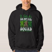St Patrick's Dental Squad Leopard Tooth For Dentis パーカ (正面)