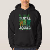 St Patrick's Dental Squad Leopard Tooth For Dentis パーカ (正面)