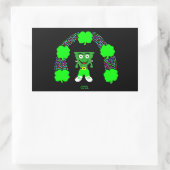 St. Patrick's FrankenCheese長方形ステッカー 長方形シール (バッグ)