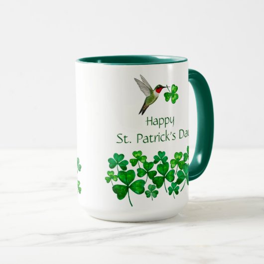 St. Patrick's Hummingbird マグカップ (正面右)
