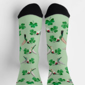 St. Patrick's Hummingbird Crew Socks ソックス (上部)