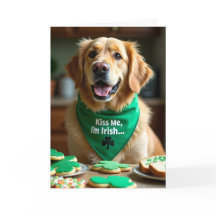 St. Patrick's Irish Setter Card