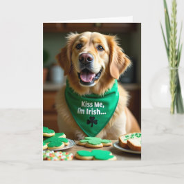 St. Patrick's Irish Setter Card シーズンカード