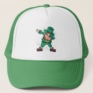 st patricks leprechaun dabbing dancing キャップ