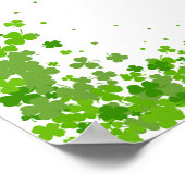 St Patrick's Lucky in Love Bridal Shower Welcome ポスター (角)