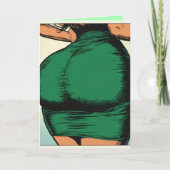 ST PATRICK'S , SPANK ME I'M IRISH! GREETING CARD カード (正面)