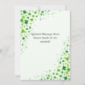 St. Patrick's St. Patty's Day Party Invitation 招待状 (裏面)