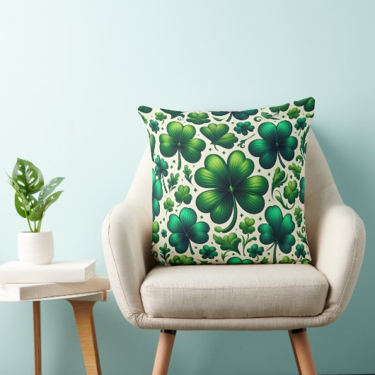 St patricks - Throw Pillows クッション (椅子)