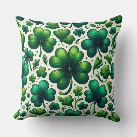 St patricks - Throw Pillows クッション (正面)