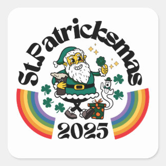 St.Patricksmas 2025ステッカー スクエアシール