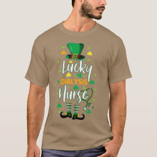 St Patrickx27sラッキー透析ナースグリーンステトsc Tシャツ