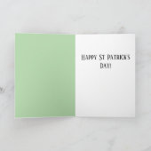 St Pats MinPin カード (内部)