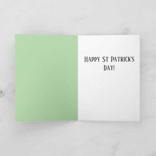 St Pats MinPin カード (内部)