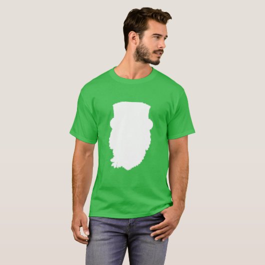 st pattys dayおもしろいマスクSt patricks day2022アッパ Tシャツ (正面フル)