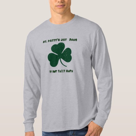 St patty's dayのTシャツ Tシャツ (正面)